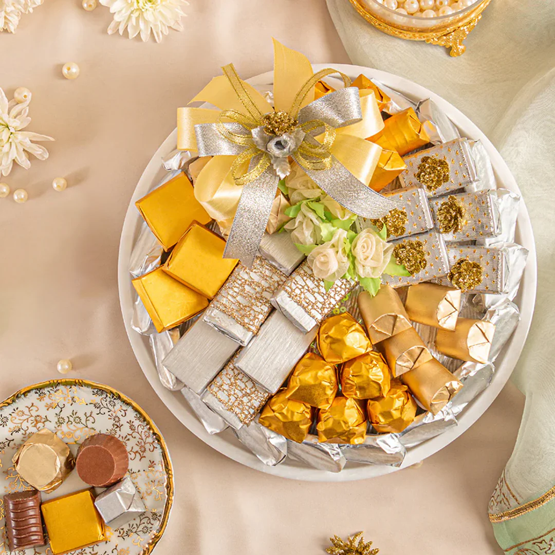 Marble Chocolate Platter