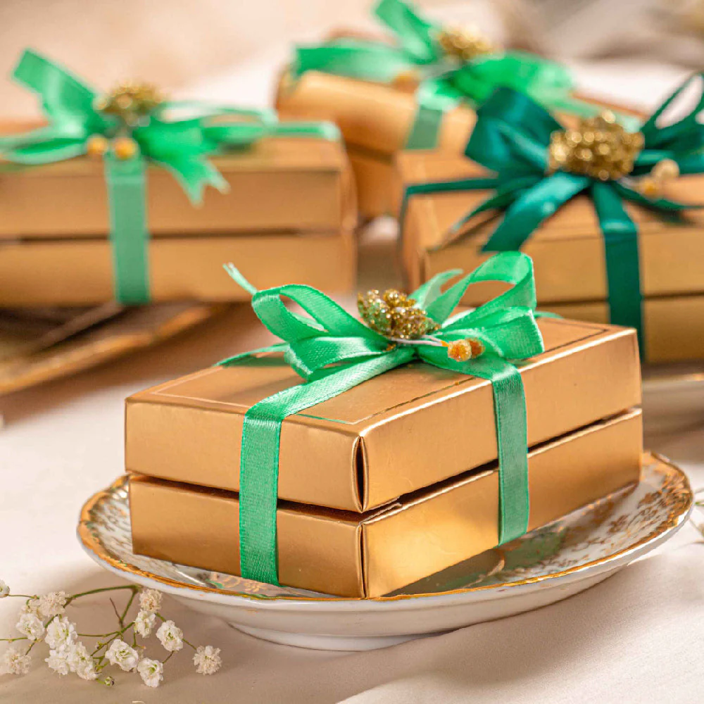 Gold Favour Box (2 Pcs) - Image 2