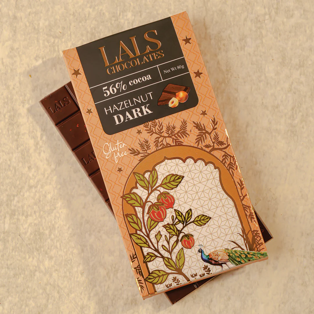 Hazelnut Dark Chocolate Bar - Image 3