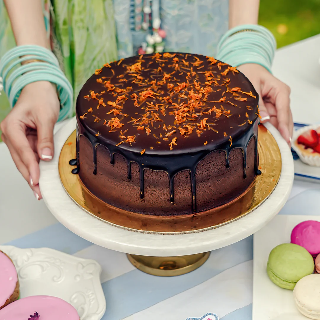 Orange Dark Chocolate Cake - KHI ONLY