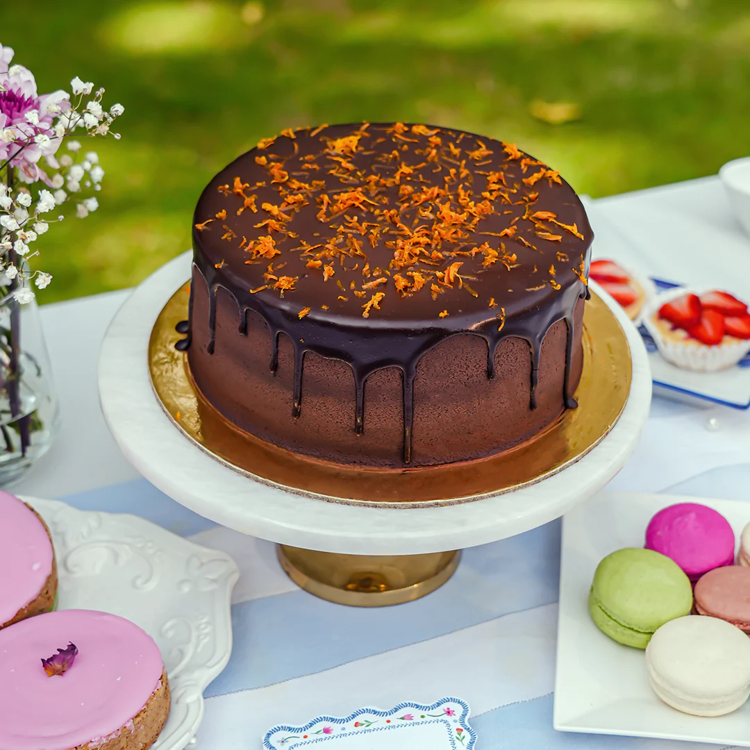 Orange Dark Chocolate Cake - KHI ONLY - Image 2