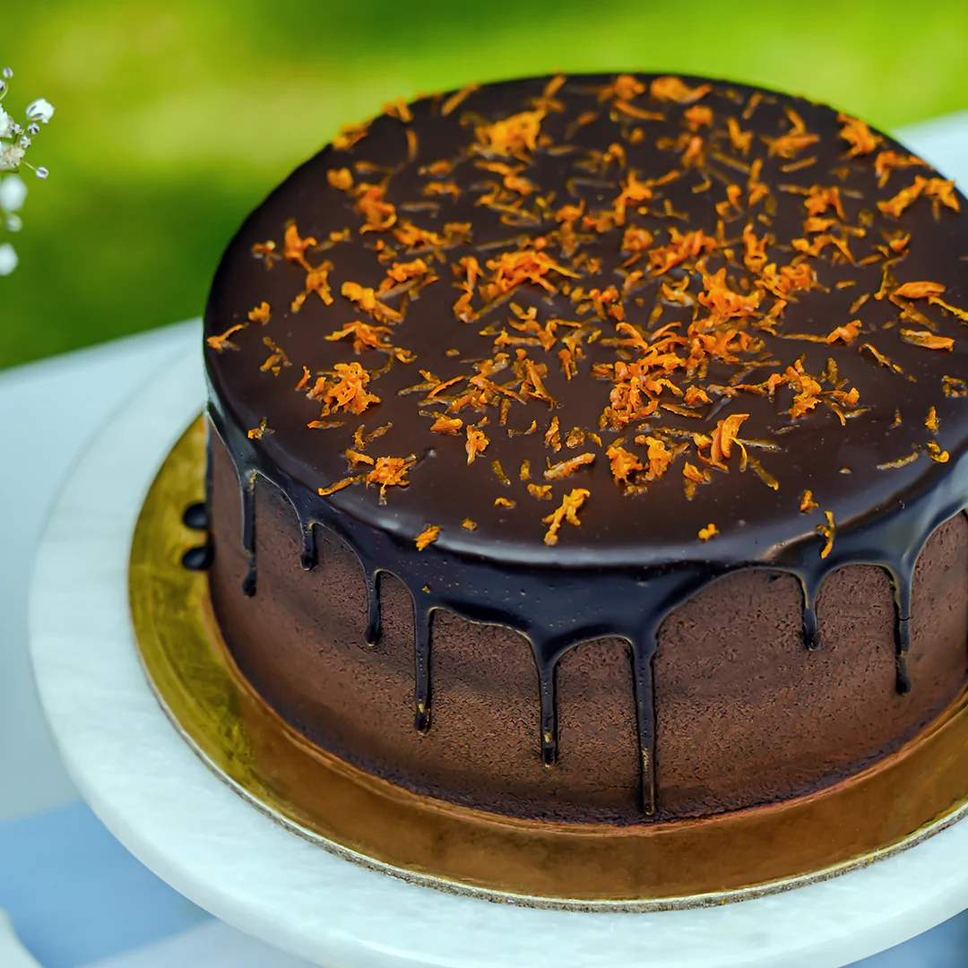 Orange Dark Chocolate Cake - KHI ONLY - Image 3