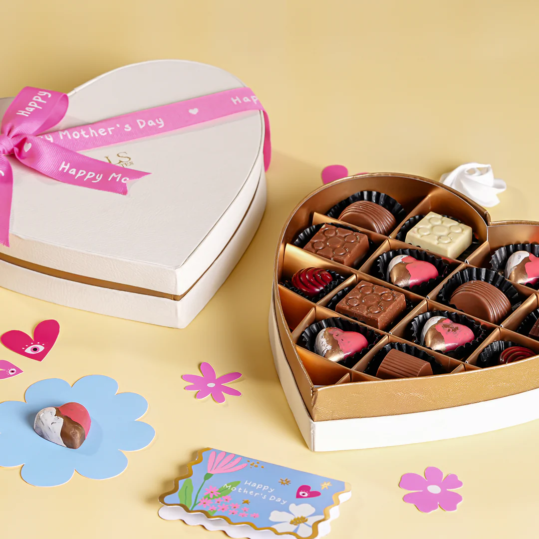 White Heart Leather Box (14 Pcs) - Image 2
